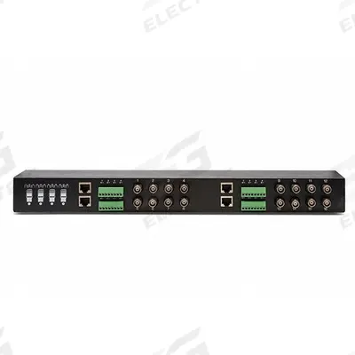 GEM BY TRIPLETT 5 MP Video Hub,16 Position: 16 Ports, Black, RJ45 Female - A-V Extenders