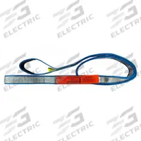 TOW-ALL Recovery Strap: 20 ft Overall Hook Size, 2 in Overall Wd, 20 ft Overall Lg, Silver, 1 Ply (MPN RS1802TGX20). Key specifications — Material: Polyester; Overall Hook Size: 20 ft; Attachment Style: Double Reinforced Eye; Duty Capacity: Heavy Duty; Brand: TOW-ALL; Equipment Color: Silver; Number of Ply: 1.