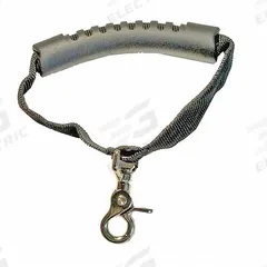 EZ WRAP 'N GO Hook-and-Loop Cinch Strap: 7 in Lg, 2.50 in, 1 in Wd, Black, Reusable Wire Ties (MPN EZWRAPNGOHANDLE). Key specifications — Color: Black; Brand: EZ WRAP 'N GO; Includes: Reusable Wire Ties; Max. Bundle Dia.: 2.50 in.