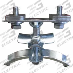 GLEASON Festoon Tow Clamp: Round, 0.6 in – 0.94 in, 3.5 in Overall Lg (MPN W25-RT-12). Key specifications — Compatible Cable Type: Round; Brand: GLEASON; Material: Steel; Product Type: Clamp.