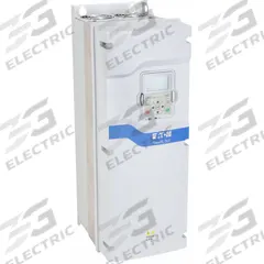 EATON Variable Frequency Drive: In Phase Three, Out Phase Three, 10 hp, 31 A Output Current - Max (MPN DG1-32031FB-C21C). Key specifications — Style: Industrial High Performance; Color: White; Output Phase: Three.