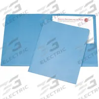 ABILITY ONE Pocket Folder: Paper, 11 in Ht, 8 1/2 in Wd, Blue, 2 Pockets, 25 PK (MPN 7510-00-584-2490). Key specifications — Brand: ABILITY ONE; Material: Paper; Color: Blue.