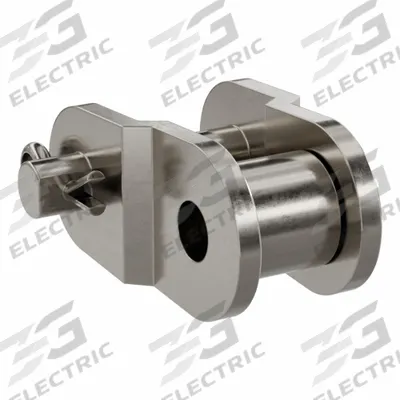 Dayton Offset Link: For Nickel-Plated Steel Roller Chains, 50, Single Strand, 5/8 in Pitch - Offset Links for ANSI Standard Chains
