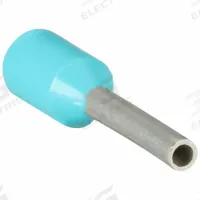 PANDUIT Wire Ferrule: 22 AWG Max Wire Size, Holds 1 Wire, Turquoise, Polypropylene (MPN FSD74-8-D). Key specifications — Brand: PANDUIT.