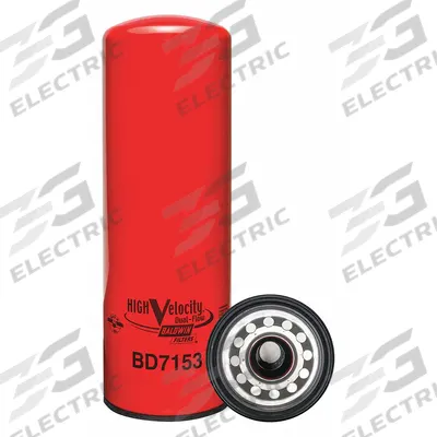 BALDWIN FILTERS Oil Filter: BD7153, LF9070, M95 x 2.50 Thread Size, 14 1/4 in Overall Ht - Spin-On Oil Filters