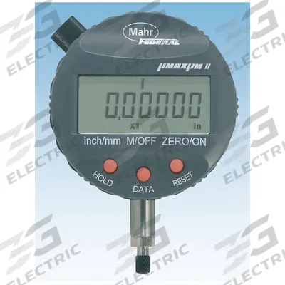 MAHR Inductive Digital Comparator: 0.00002 in to 0.4 in /0.001 mm to 1 mm, Inch/Metric - Digital Indicators with Removable Flat Back