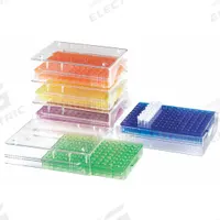 Tube Rack: Polycarbonate (Lid), Multicolor, (96) Wells, 96 Compartments, Benchtop (MPN 120538). Key specifications — Material: Polycarbonate (Lid); Mounting Location: Benchtop; Color: Multicolor; Product Type: Test Tube Rack; Total Holding Capacity: (96) Wells; Brand: HEATHROW SCIENTIFIC.