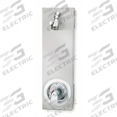 BRADLEY Shower Faucet Panel: S23, 22 3/4 in Overall Ht, 6 3/4 in Overall Wd, 3 1/8 in Overall Dp (MPN S23-1060). Key specifications — attr1163448: BRADLEY.
