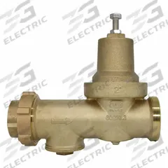 WILKINS Pressure Reducing Valve: Solder x FNPT, 2 in Pipe Size, Brass, 15 psi to 75 psi (MPN 2-600XL3C). Key specifications — Brand: WILKINS; Low-Lead Compliance: Low-Lead Compliant.