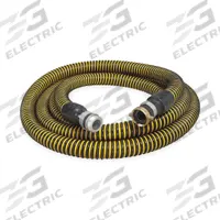 Suction and Discharge Hose: 3 in Hose Inside Dia., 12 psi, Black/Yellow, 3 in x 3 in Fitting Size (MPN SH300-30MF). Key specifications — Temp. Range: -40° to 140°F; Hose Color: Yellow; Brand: APPROVED VENDOR.