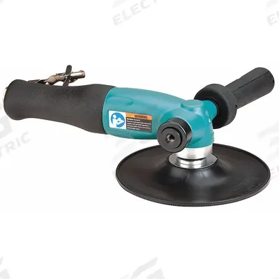 DYNABRADE Air Disc Sander: 7 in Pad, Threaded Shank, Heavy Duty, 1.3 hp, 40 cfm - Rotary Disc Sanders