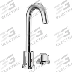 SENSORFLO Bathroom Sensor Faucet: SENSORFLO®, Brass, Polished Chrome Finish, Single-Post, Plug-In (MPN SF-9207-TMV). Key specifications — attr1094467: SENSORFLO; attr1094483: Mounting Hardware; attr1100544: SENSORFLO®.