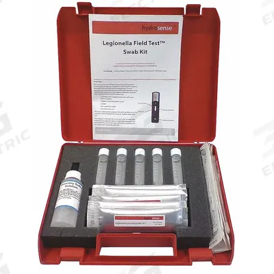 LOVIBOND Legionella Swab Water Test Kit: Legionella, 0 to 1 mg/L, 5 Tests - Water Quality Test Kits