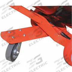 WESCO Third Wheel: 5 in Overall Ht, 5 in H x 2 1/2 in W x 2 in D, 2 1/2 in Overall Lg, Rubber (MPN 240210). Key specifications — Manufacturer Part Number: 240210; Accessory Type: Replacement Wheel; Compatible with Product Type: Wesco Hand Trucks.