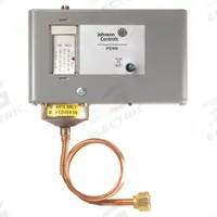 Electronic Lube Oil Pressure Control (MPN P29NC-3C). Key specifications — Brand: JOHNSON CONTROLS; Input Voltage: 240V AC; Product Type: Electronic Lube Oil Pressure Control; Alarm Circuit Included: No; Pressure Set Point: -20.08 in Hg to 100.07604 psi.