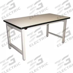 PRO-LINE Workbench: Adj Ht, Laminate, 60 in x 30 in, 5,000 lb Overall Load Capacity, Beige (MPN HD603030PL-H11). Key specifications — Brand: PRO-LINE.