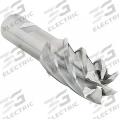 CLEVELAND Square End Mill: High Speed Steel, 6 Flute, 1" Mill Dia, 1-7/8" LOC, 4" OAL (MPN C75023)