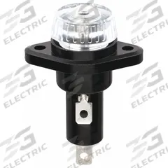 BUSSMANN Panel Mount Fuse Holder: For Fuse Size 13/32 in x 1 1/2 in, 1 Pole, 30 A Max, 600 V AC (MPN HPF-C). Key specifications — Fuse Holder Termination Type: 1/4 in Quick Connect; Fuse Holder Cap Style: Screw Knob; Brand: BUSSMANN.