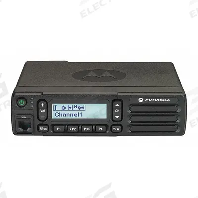 MOTOROLA Vehicle-Mounted Two-Way Radio: VHF, Digital, DMR, 25 W, 99 Channels, Alphanumeric - VHF Business Radios