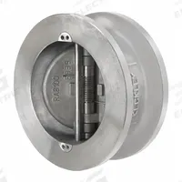 KECKLEY Check Valve: Double Disc, Inline Valve Body, 2 in Pipe Size, Wafer, Carbon Steel, Wafer, Std (MPN DD2R-CS-361IX-200). Key specifications — Brand: KECKLEY.