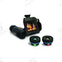 FLIR Gas Imaging Camera: 25° x 19°, SD Card/USB/Wireless, 640 x 480, Digital Display/Sound (MPN FLIR GF77-LR-HR). Key specifications — Focus Method: Auto; Manufacturer Part Number: FLIR GF77-LR-HR; Brand: FLIR; Field of View: 25° x 19°; Intrinsic Safety: Not Specified Intrinsically Safe; Lens Angles Included: 25°; Features_Broad: On-Camera Measurement Tools; Lens Types_ Broad: High-Range Lens.
