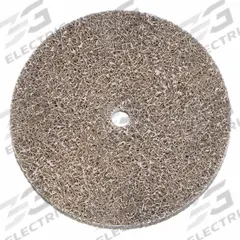 NORTON Unitized Wheel: 3 in Dia x 1/4 in W, TR Quick-Change, Aluminum Oxide, Fine, Soft (4), Soft (MPN 66261015419). Key specifications — Series: Bear-Tex Rapid Blend; Brand: NORTON.