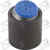 KIPP Tapped Gripper w/Polyurethane Pad: M6, 7 mm Tap Dp, 10 mm Pad Dia, 17 mm OD, 24 mm Overall Lg (MPN K0285.617X024). Key specifications — Hardness: Shore 60; Brand: KIPP.