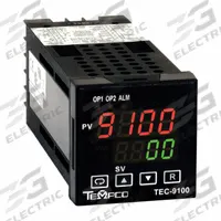 TEMPCO Temperature Controller: TEC-9100, 1/16 DIN Size, Universal, PID, 90 to 250V AC, Digital (MPN TEC14092). Key specifications — Brand: TEMPCO; Alarms: Relay-2A; Control Mode: PID; Current: 0.083; Display Type: Digital; Input Voltage: 90 to 250V AC; Output: 4 to 20 mA; Product Type: Temperature Controller.