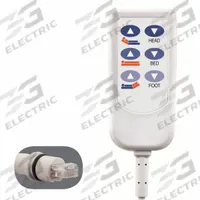 CREST HEALTHCARE SUPPLY HD2 Bed Control: 10-Pin RJ50, BCAJ603. Key specifications — End Connection Type: 10-Pin RJ50; Standards: FDA Listed; Manufacturer Part Number: BCAJ603; Color: White; Brand: CREST HEALTHCARE SUPPLY; Call Station Type: HD2 Bed Control.