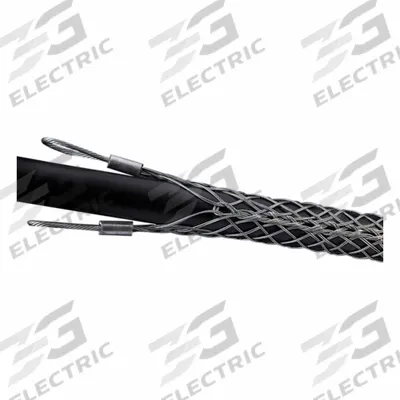 LEVITON Pulling Grip: 2.5 in to 3.5 in, 13,440 lb Breaking Strength, 22 in Mesh Lg - Heavy Duty Pulling Mesh Grips