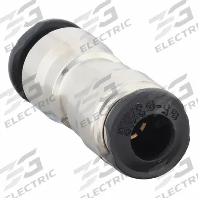 AIGNEP USA Push-Fit Union Fitting: 5 mm OD x 5 mm OD Size, Push-to-Connect x Push-to-Connect - Nickel-Plated Brass Tube Fittings