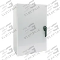 WIEGMANN Enclosure: Steel, 20 in x 20 in x 12 in, NEMA 12/13/3R/4, Solid Cover, Hinged, Painted (MPN N4122020121PTC). Key specifications — Closure Method: Padlock Hasp; Brand: WIEGMANN; Knockouts: Not Included.