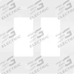 PASS & SEYMOUR Wall Plate: Decorator-Rocker, 2 Gang, White, Jumbo Size (MPN RWP262WAMCC6). Key specifications — Brand: PASS & SEYMOUR; Material: Polycarbonate; Includes: Subplate.