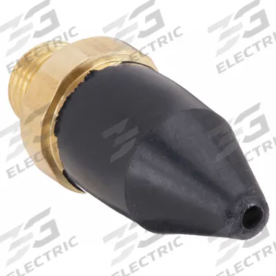 SPEEDAIRE Air Gun Nozzle: For 22YK46/22YK47/22YK49/22YK50, Brass/Rubber - Speedaire Air Gun Nozzles