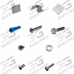 HADRIAN Headrail Freestanding Kit Bracket: Stainless Steel, Stainless Steel (MPN 625427). Key specifications — Hardware Pieces Included: (64) SP 14 x 5/8" Screw-6 Lobe SS; Compatible Partition Material: Plastic; Finish: Stainless Steel; Component Type: Headrail Freestanding Kit Bracket; Brand: HADRIAN.