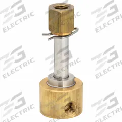 DAYTON Solenoid Valve Body: 3-Way, Configurable, 1/4 in Pipe Size, Brass Body, NBR Seal, NPT x NPT (MPN 008604). Key specifications — Pipe Size: 1/4 in; Brand: DAYTON; Operating Environment: Outdoor.