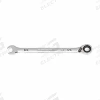 GEARWRENCH Combination Ratcheting Wrench: Alloy Steel, Full Polish Chrome, 5/16 in Head Size, Std (MPN 86641). Key specifications — attr309600: 5/16 in; attr309611: Full Polish Chrome; attr309610: Alloy Steel; attr309604: Yes; attr309612: No; attr309613: No; attr309615: No; attr324932: GEARWRENCH.