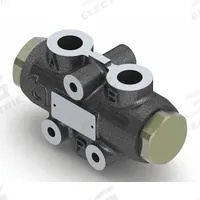 BUCHER HYDRAULICS Hydraulic Flow Divider: 3/4 in SAE O-Ring Boss, 9.8 gpm to 19.8 gpm, 1:1 (MPN MTDA08-075U). Key specifications — attr1011886: 1:1; attr1011881: BUCHER HYDRAULICS; attr1035177: 3/4 in SAE O-Ring Boss; attr1035178: 3/4 in SAE O-Ring Boss.
