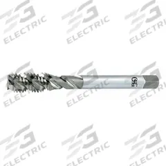 OSG Extension Tap: 7/16"-14 UNC, H3 / 2B-3B, 3 Flute, Plug Chamfer, High Speed Steel (MPN 1298800). Key specifications — attr1315101: H3 / 2B-3B.