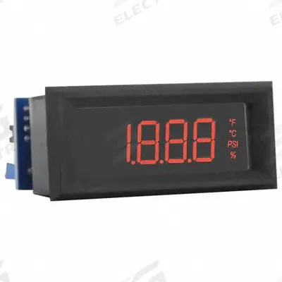 Dwyer Digital Panel Meter: -1,999 Display Span - Min, 1,999 Display Span - Max - Process Digital Panel Meters