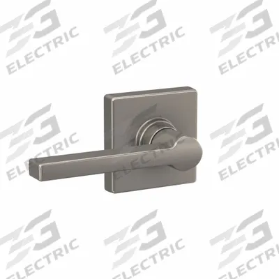 SCHLAGE RESIDENTIAL Solstice Lever Lockset: Passage Lever Locksets, Nickel