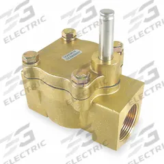 DAYTON Solenoid Valve Body: 2-Way, Normally Closed, 1/2 in Pipe Size, Brass Body, NBR Seal (MPN 008045). Key specifications — Pipe Size: 1/2 in; Brand: DAYTON; Operating Environment: Indoor.
