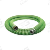 Suction and Discharge Hose: 1 1/4 in Hose Inside Dia., 50 psi, Black/Green, 25 ft Hose Lg (MPN GH125-25MF). Key specifications — Temp. Range: -40° to 180°F; Hose Color: Black; Brand: CONTINENTAL.