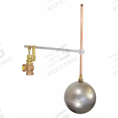 APPROVED VENDOR Float Valve Assembly: For Water Media, Angle Valve Body, Cylindrical, Bronze - General Service Float & Lever Valve Assemblies