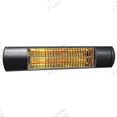SOLAIRA Electric Infrared Heater: 1500W/2000W Watt Output, 208/240V AC, 1 Phase - Indoor/Outdoor Suspended Infrared Radiant Electric Wall Heaters