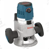 BOSCH Router: Mid-Size, Fixed Base, 2.3 hp, Variable Speed, 25,000 RPM, 1/2 in Collet, Soft-Start (MPN MRF23EVS). Key specifications — attr326433: Soft-Start; attr241172: Router; attr217717: 120V AC; attr217680: BOSCH.
