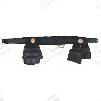 KLEIN TOOLS Tool Belt: 32 in to 36 in Waist Size, Pockets 11 - Tool Belts