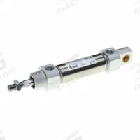 SMC Round Body Cylinder: 32 mm Bore, 75 mm Stroke, Non-Repairable, Stainless Steel, Clevis Mounting (MPN CDM2E32-75AZ1). Key specifications — attr1122958: Rotating Rod; attr942235: Carbon Steel; attr942202: SMC; attr942209: Aluminum; attr942227: Clevis; attr942243: CM2-Z1.