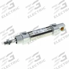 SMC Round Body Cylinder: 32 mm Bore, 75 mm Stroke, Non-Repairable, Stainless Steel, Clevis Mounting (MPN CDM2E32-75AZ1). Key specifications — attr1122958: Rotating Rod; attr942235: Carbon Steel; attr942202: SMC; attr942209: Aluminum; attr942227: Clevis; attr942243: CM2-Z1.