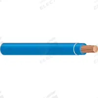 Building Wire: Copper, 3 AWG, 1 Conductors, Stranded, Blue, 1,000 ft Lg, THHN/THWN-2 (MPN 37276302). Key specifications — Voltage: 600 V; Brand: SOUTHWIRE.